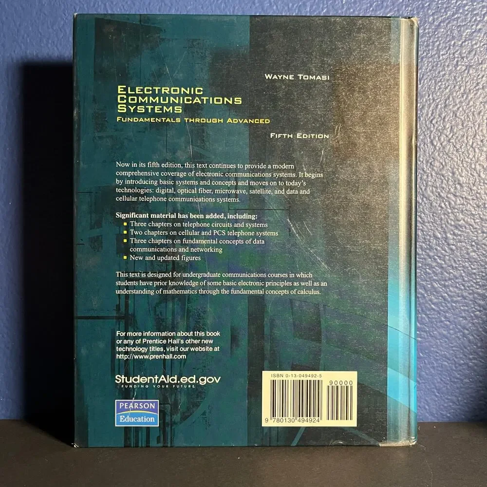 Electronic Communications Systems: Fundamentals Through Advanced‎ (5th Edition)